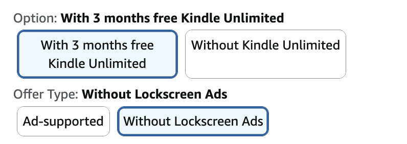Kindle Paperwhite & Kindle Unlimited